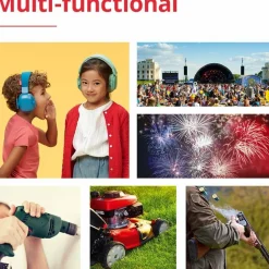 Høreværn Muffy Kids 5-12 år - Gul