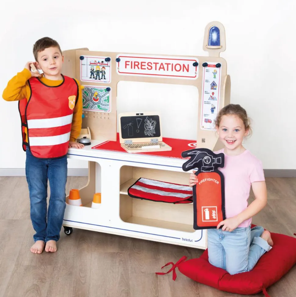 2-i-1 legestation - Brandstation & politistation