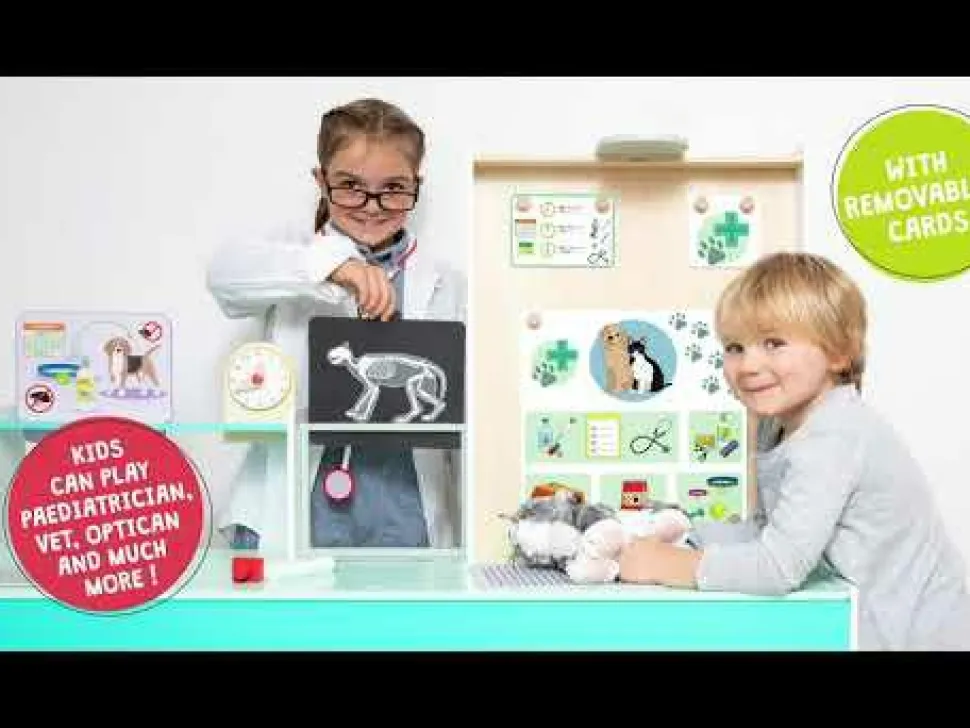 2-i-1 lægeklinik til mennesker og dyr
