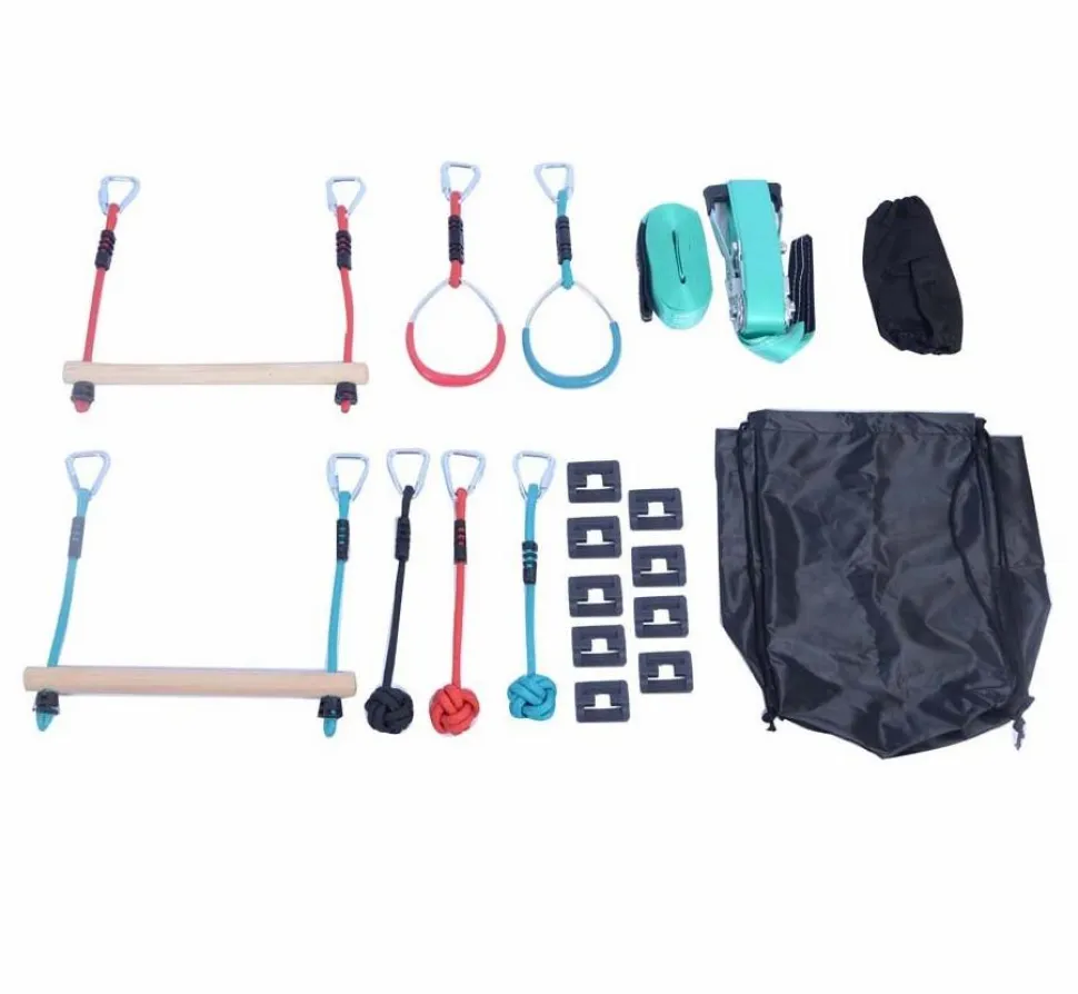 2-i-1 Ninja Slackline Kit
