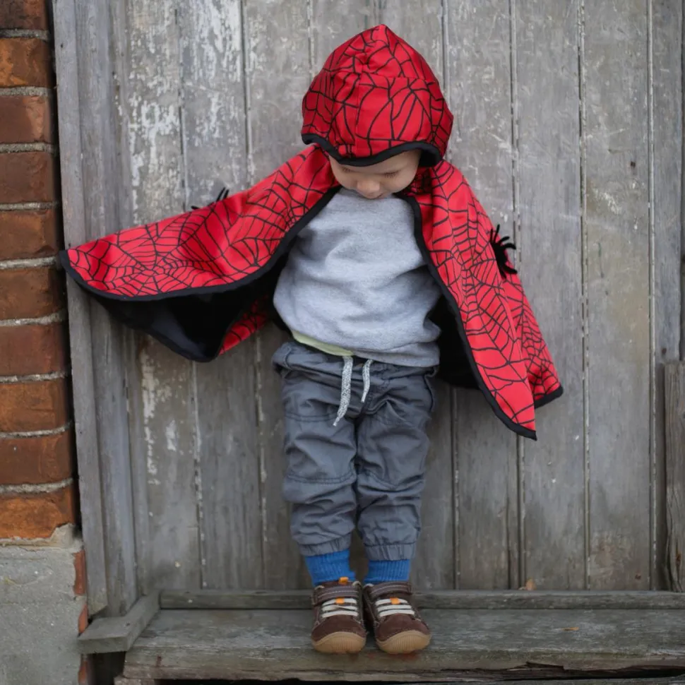 2-i-1 Spiderman/Batman-kappe - Flere størrelser