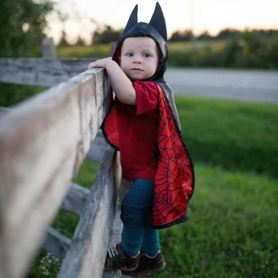 2-i-1 Spiderman/Batman-kappe - Flere størrelser