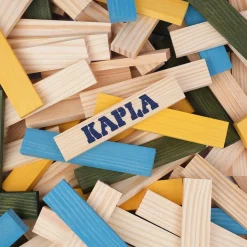 KAPLA klodser - Blå/Gul/Grøn, 120 stk