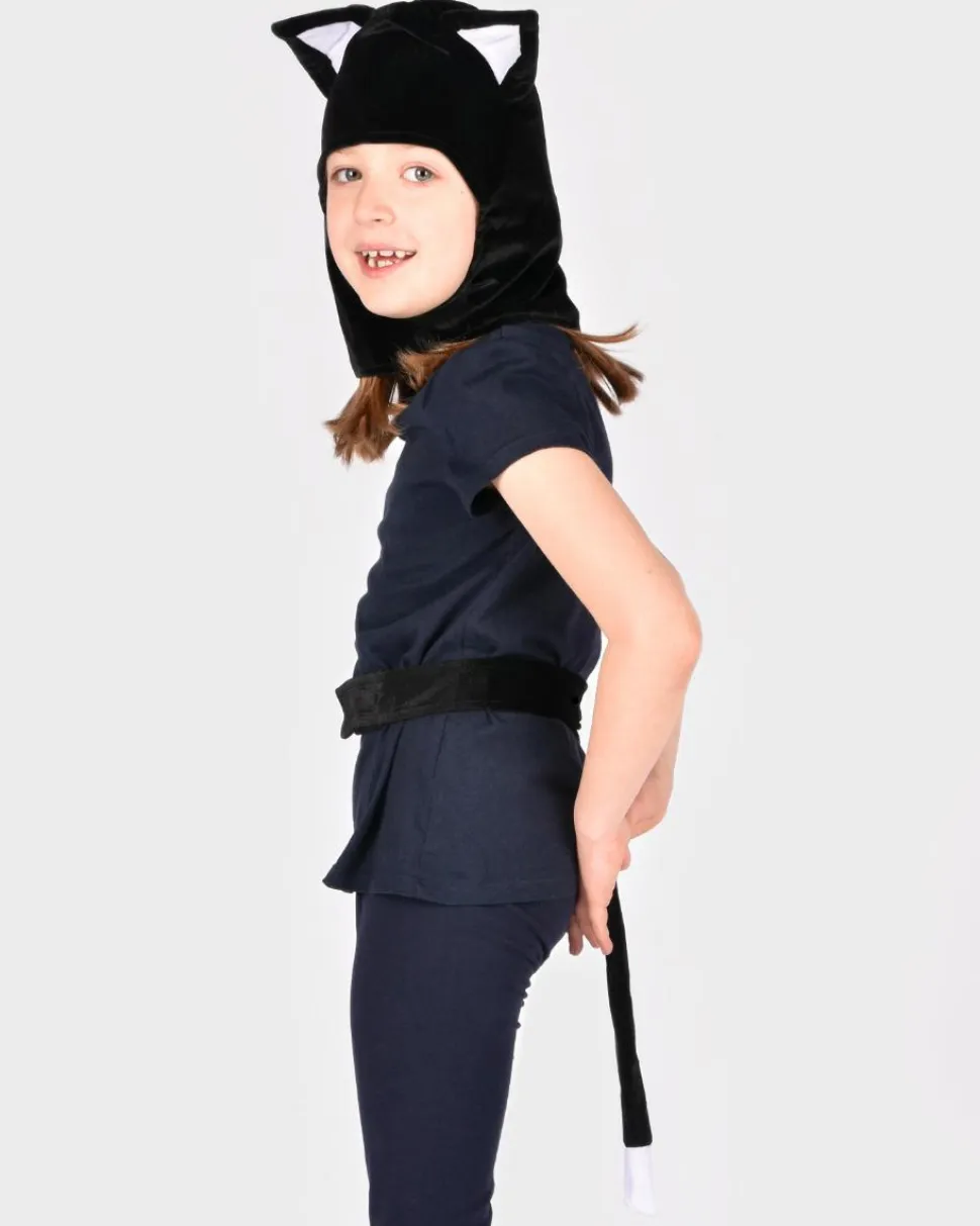 Kat - Hætte og hale, str. 3-5 år
