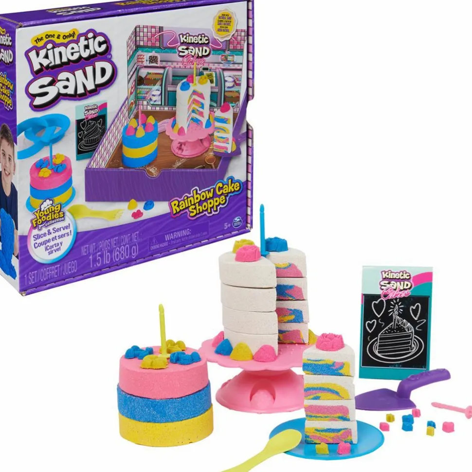 Kinetic Sand® - Rainbow Cake Shop