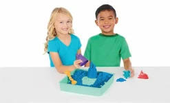 Kinetic Sand® - Sandbox blå, 454 gram
