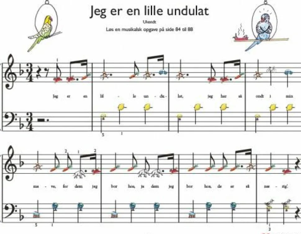 Klaverleg for to hænder