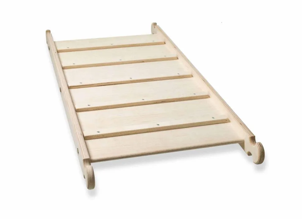 Kletterling 2-i-1 hønsestige & rutsjeplade, 100 cm