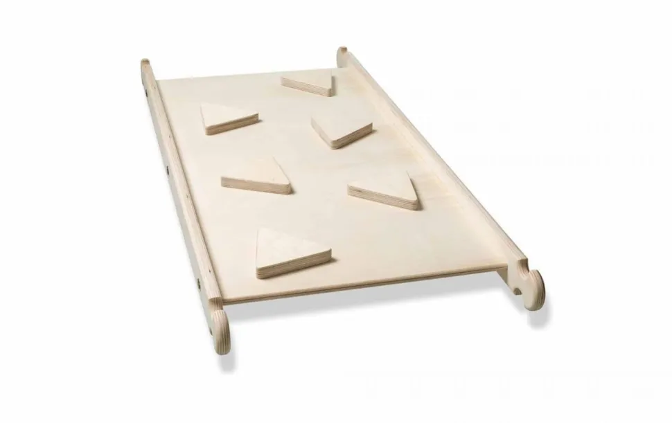 Kletterling 2-i-1 klatre- & rutsjeplade, 100 cm
