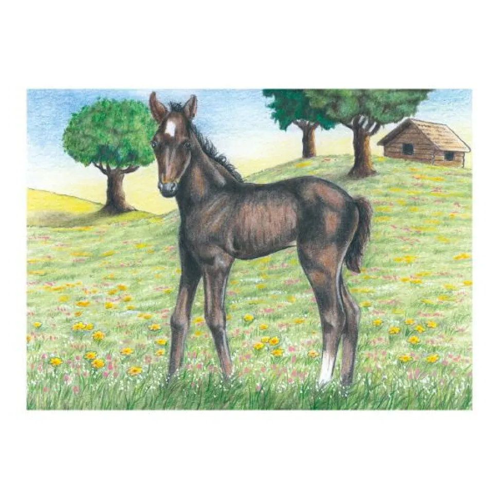 Klodspuslespil - Bondegårdsdyr, 9 klodser