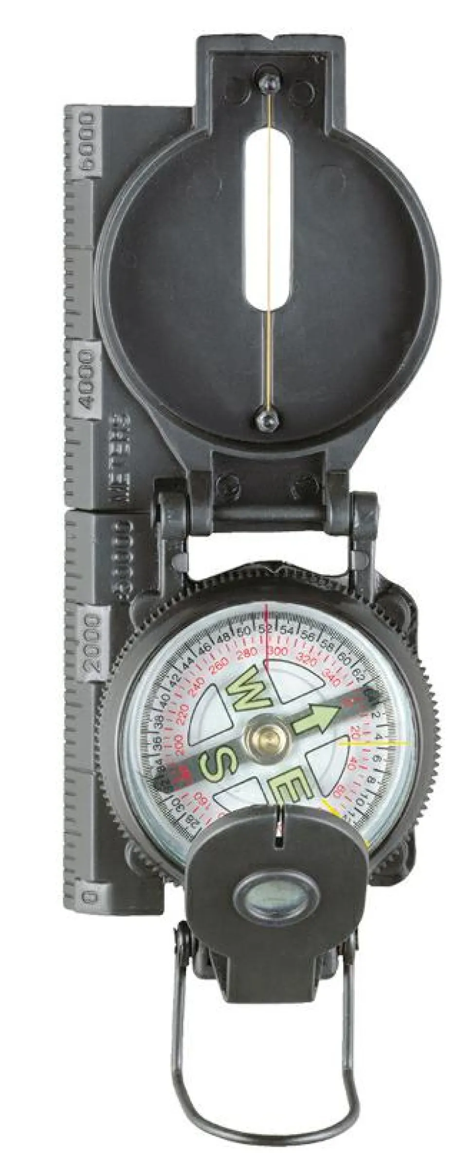Kompas med 0-360 graders skala