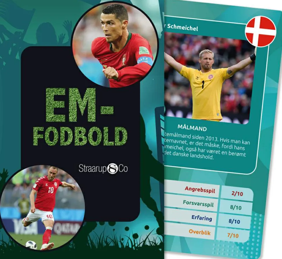 Kortspil - EM-fodbold