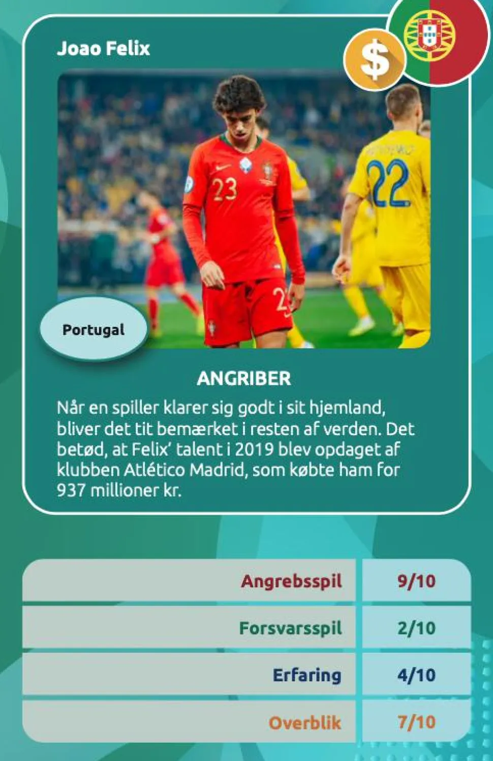 Kortspil - EM-fodbold