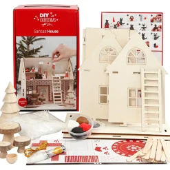 Kreativitetssæt - Julemandens hus