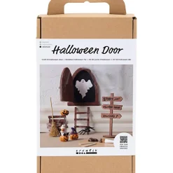Kreativitetssæt - Lav en Halloween dør