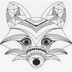 Krympeplast m. motiver - Vilde dyr, 4 ark