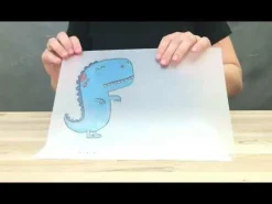 Krympeplast transparent mat - 20x30 cm, 4 ark