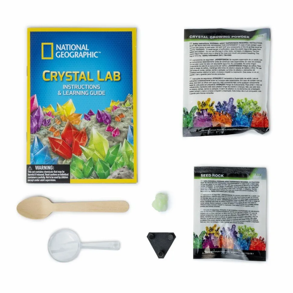 Krystaldyrkning - Glow-in-the-dark, Grøn