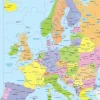 Larsen puslespil - Europakort