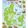 Larsen puslespil -Danmarkskort