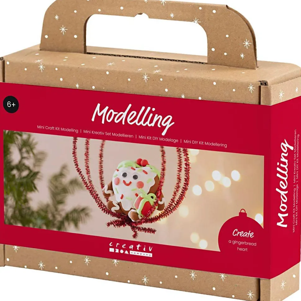 Lav juleophæng - Honningkage-hjerte