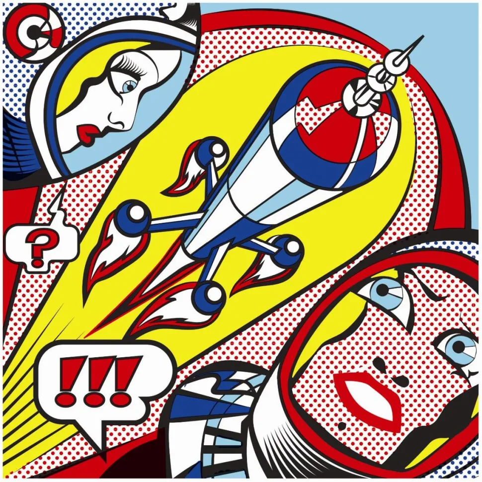 Lav kunst som Roy Lichtenstein (overføring)