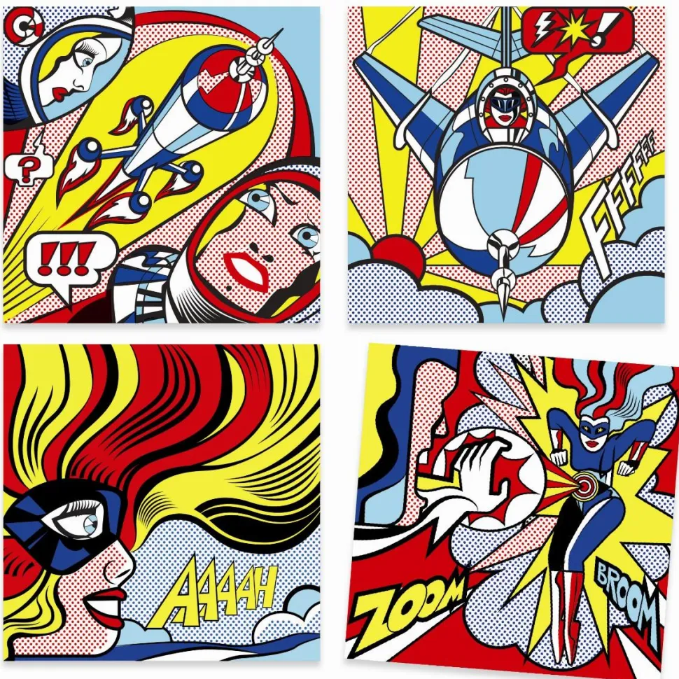 Lav kunst som Roy Lichtenstein (overføring)