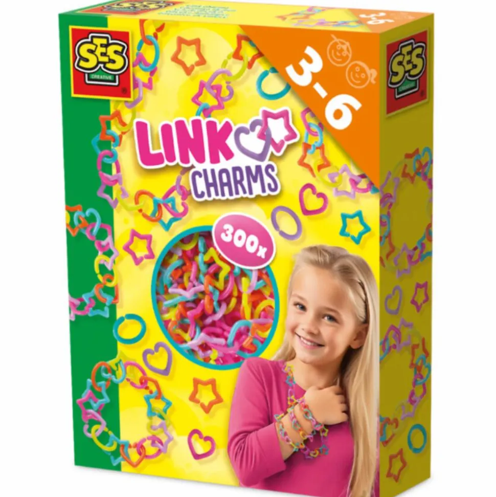 Lav smykker med link charms, 300 stk