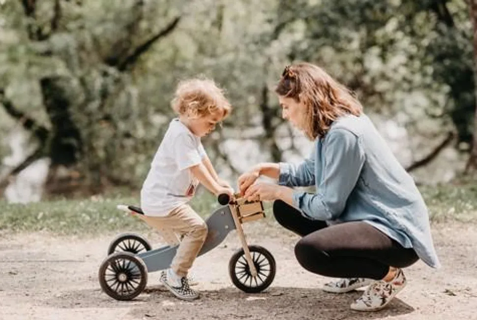Løbecykel - Tiny Tot 2-i-1 Plus, Skiferblå