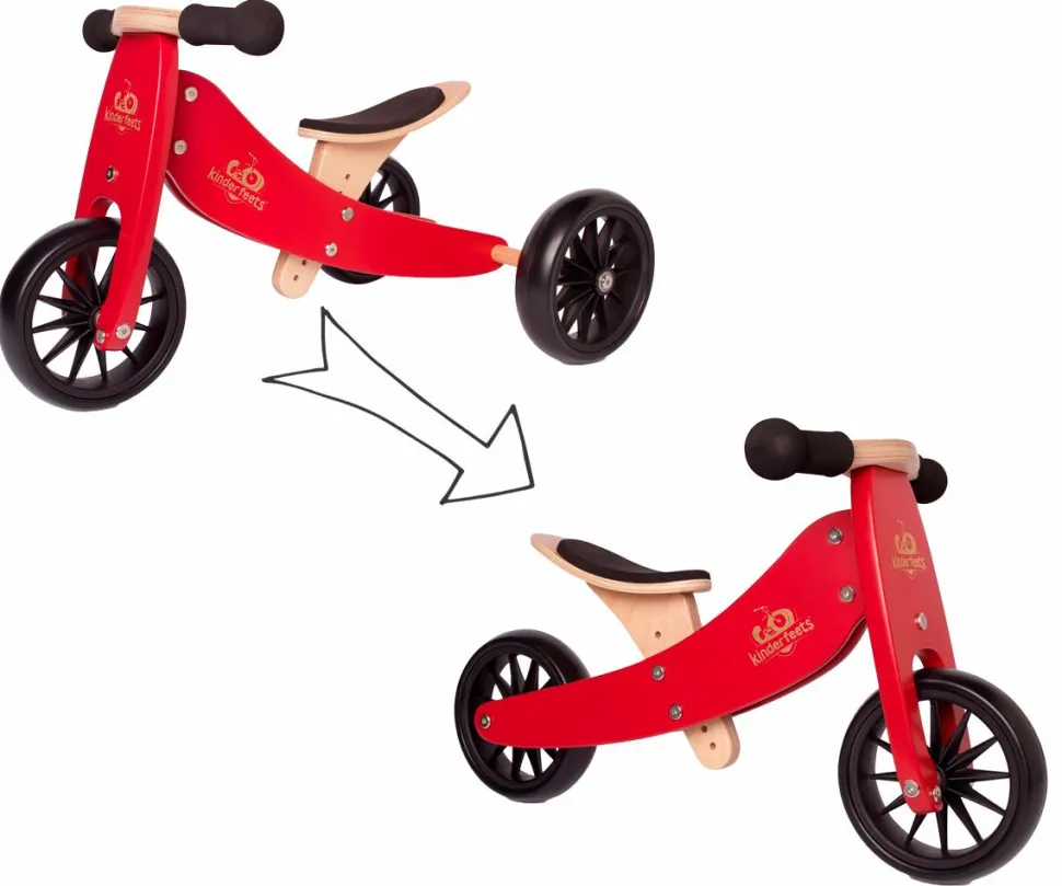 Løbecykel - Tiny Tot 2-i-1, Rød