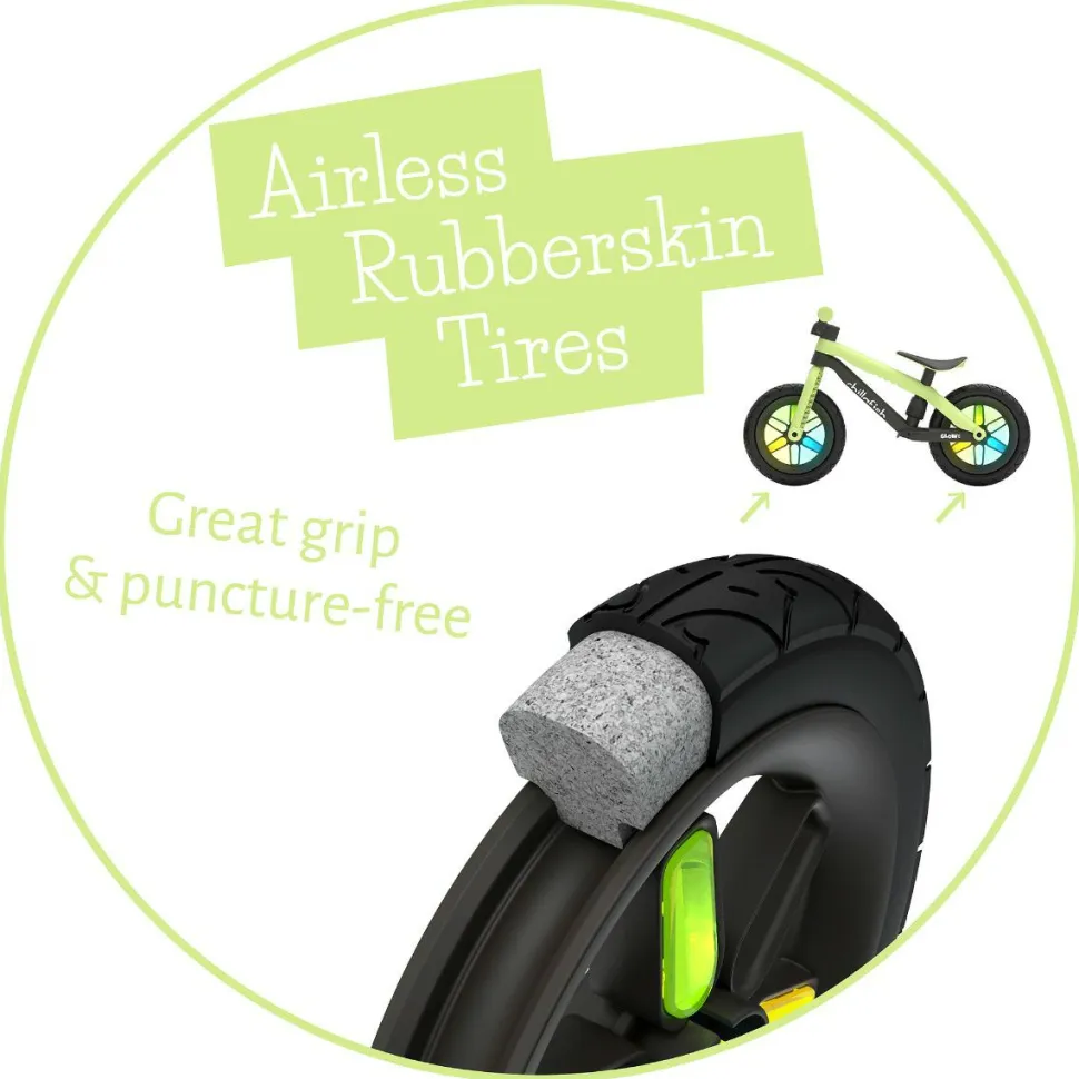 Løbecykel BMXie GLOW - Pistacie (2-5 år)