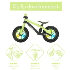 Løbecykel BMXie GLOW - Pistacie (2-5 år)