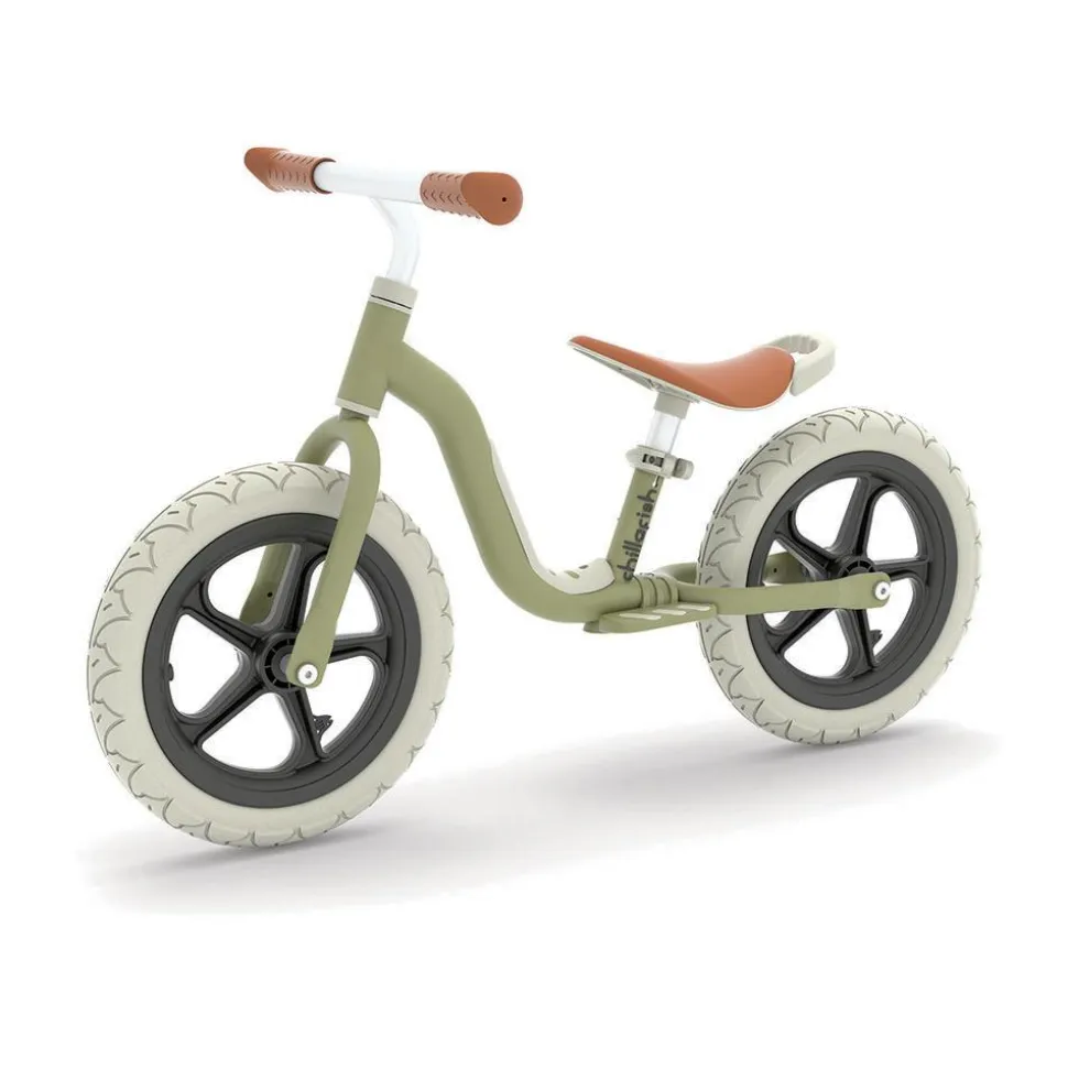 Løbecykel Charlie LUX - Oliven (2-5 år)