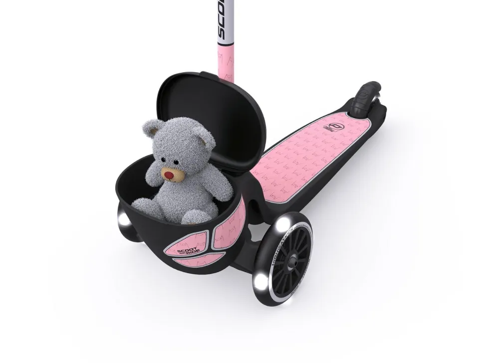 Løbehjul - Highwaykick 2 Lifestyle m. LED, Rose