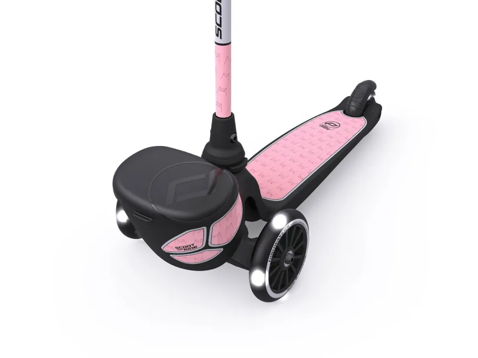 Løbehjul - Highwaykick 2 Lifestyle m. LED, Rose