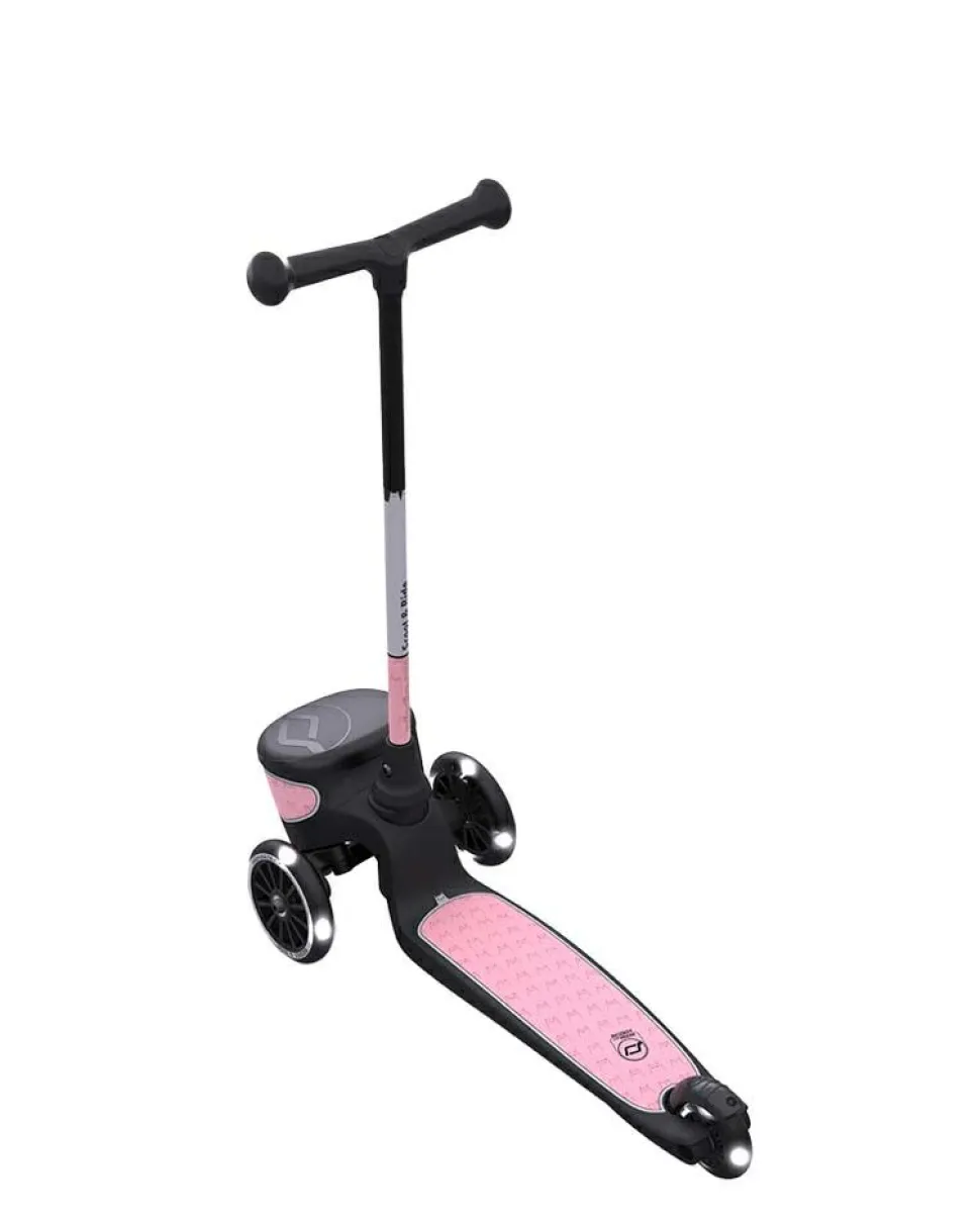 Løbehjul - Highwaykick 2 Lifestyle m. LED, Rose