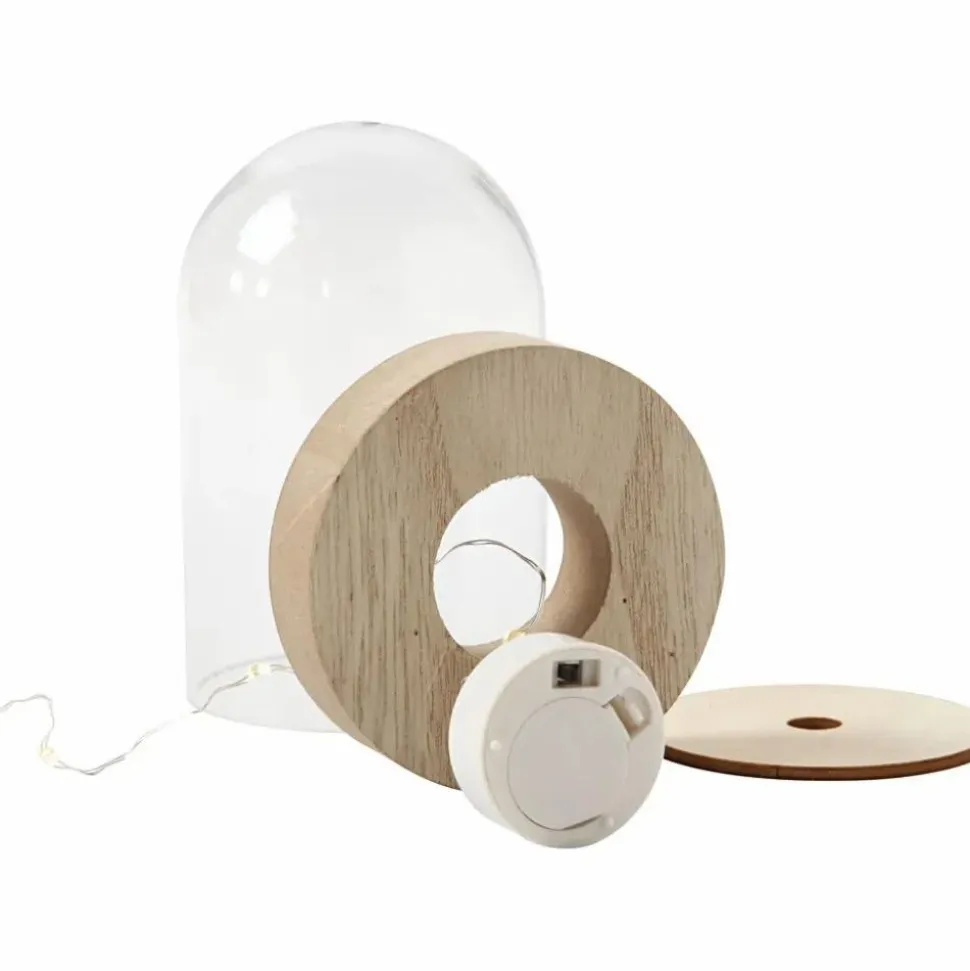 LED lyskæde - L: 27 cm, 1 stk