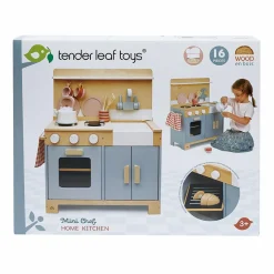 Legekøkken i træ, 16 dele