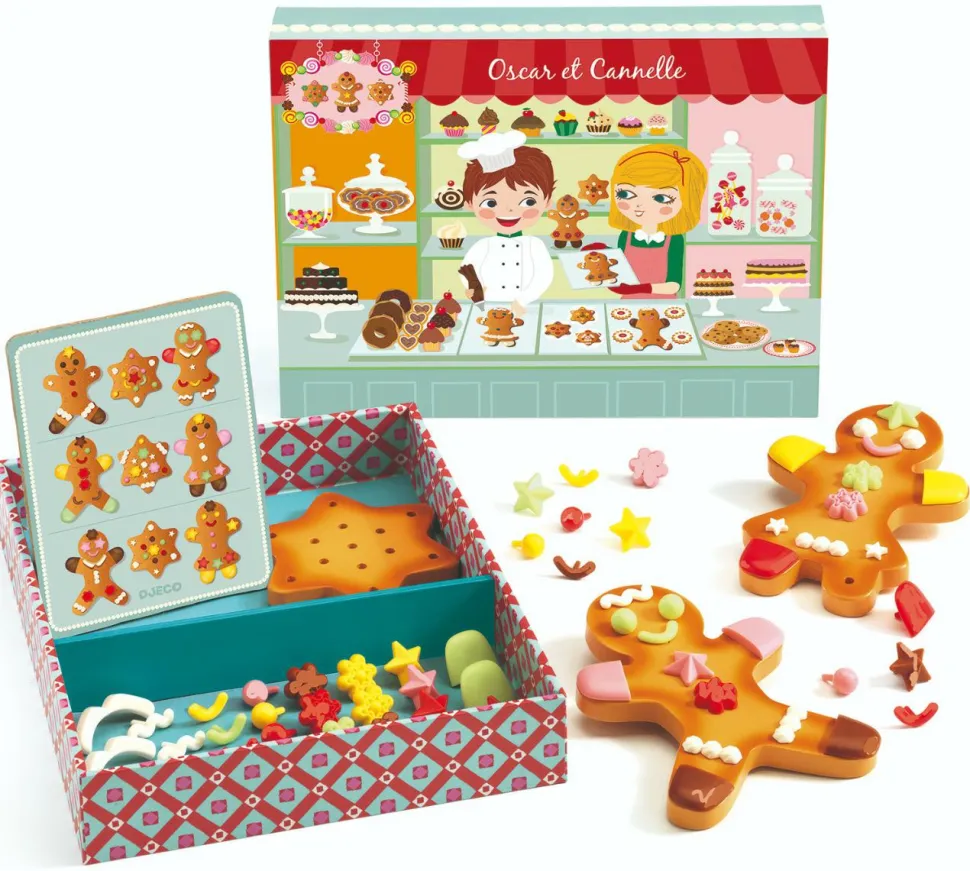 Legemad - Byg en kagemand, Oscar & Cannelle