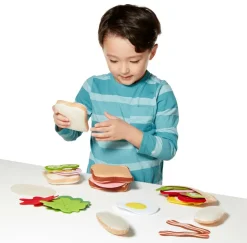 Legemad - Sandwich af filt, 33 dele
