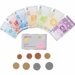 Legepenge (dyre-valuta), inkl. kreditkort