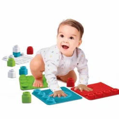 Legesæt med sansemåtter til baby