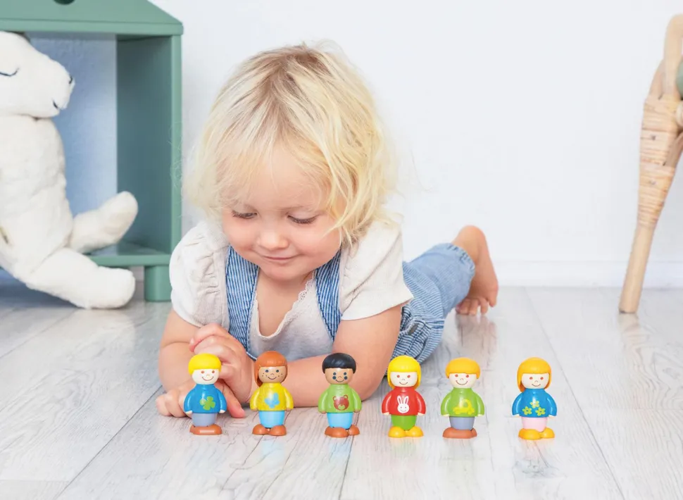 Legesæt My Little World - Børn, 6 dele