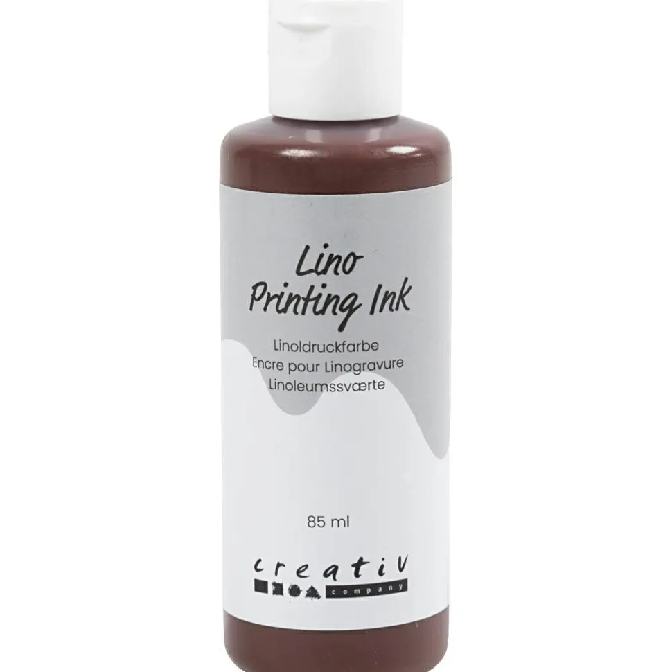 Linoleumssværte 85 ml. - Brun