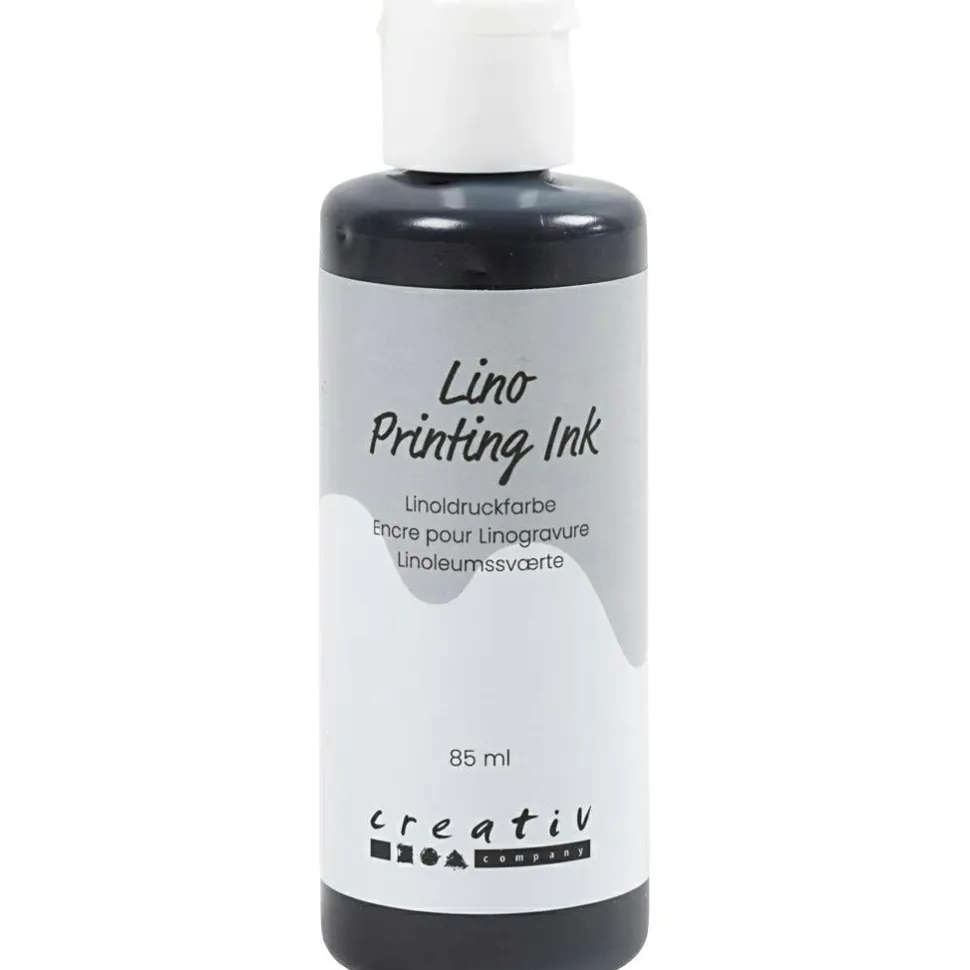 Linoleumssværte 85 ml. - Sort