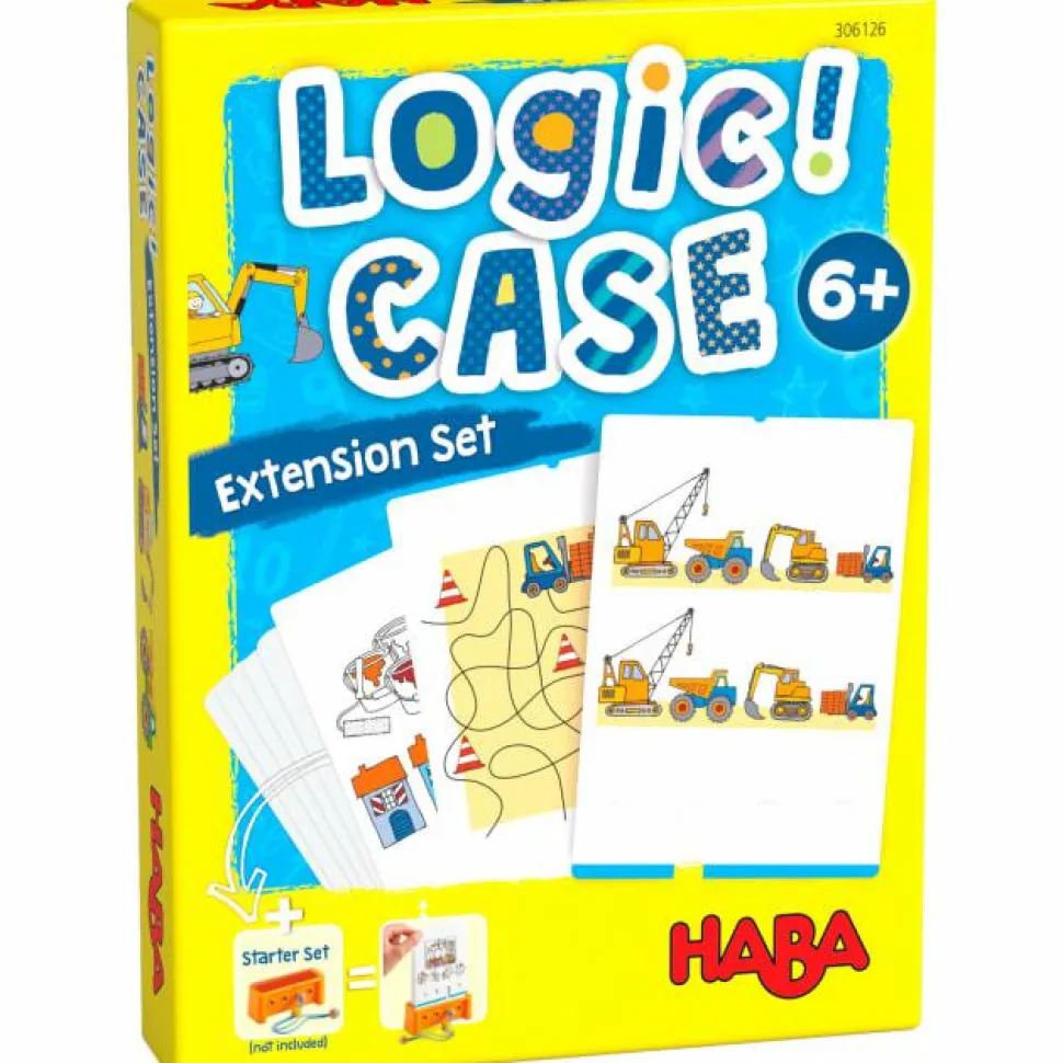 Logic! CASE tilbehør 6+ år - Byggeplads