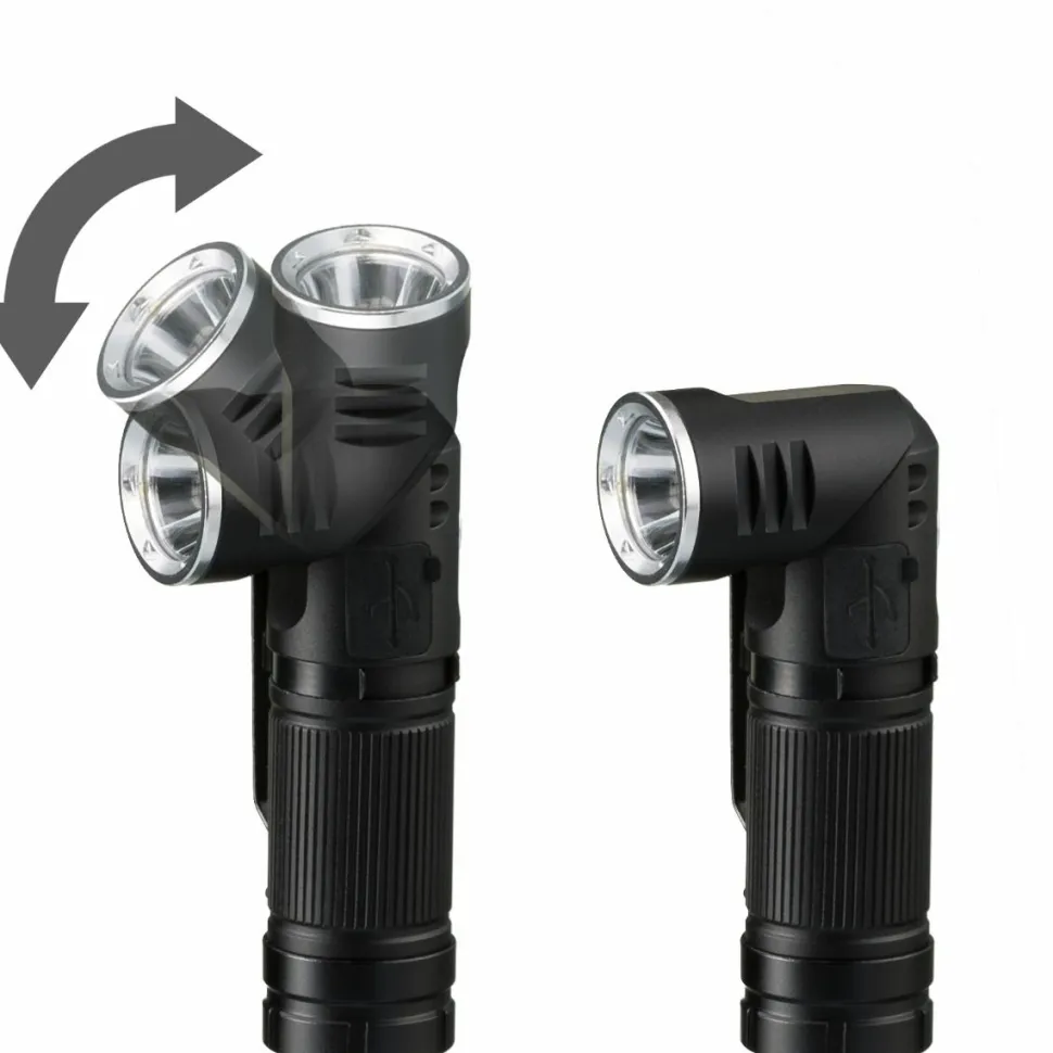 Lommelygte LED (med hovedmontering)