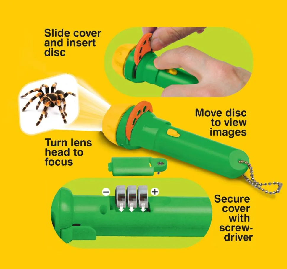 Lommelygte med dias - Insekter