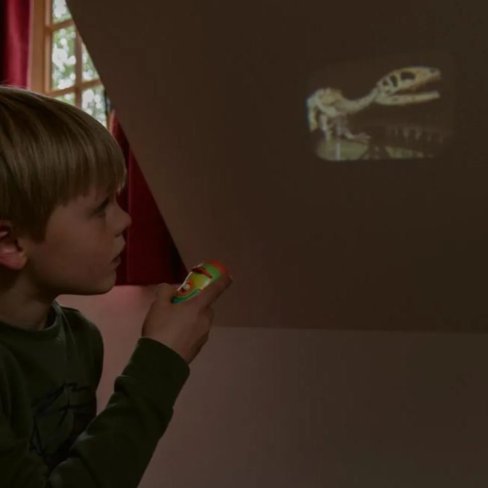 Lommelygte med dias - Sig goddag til en dinosaur