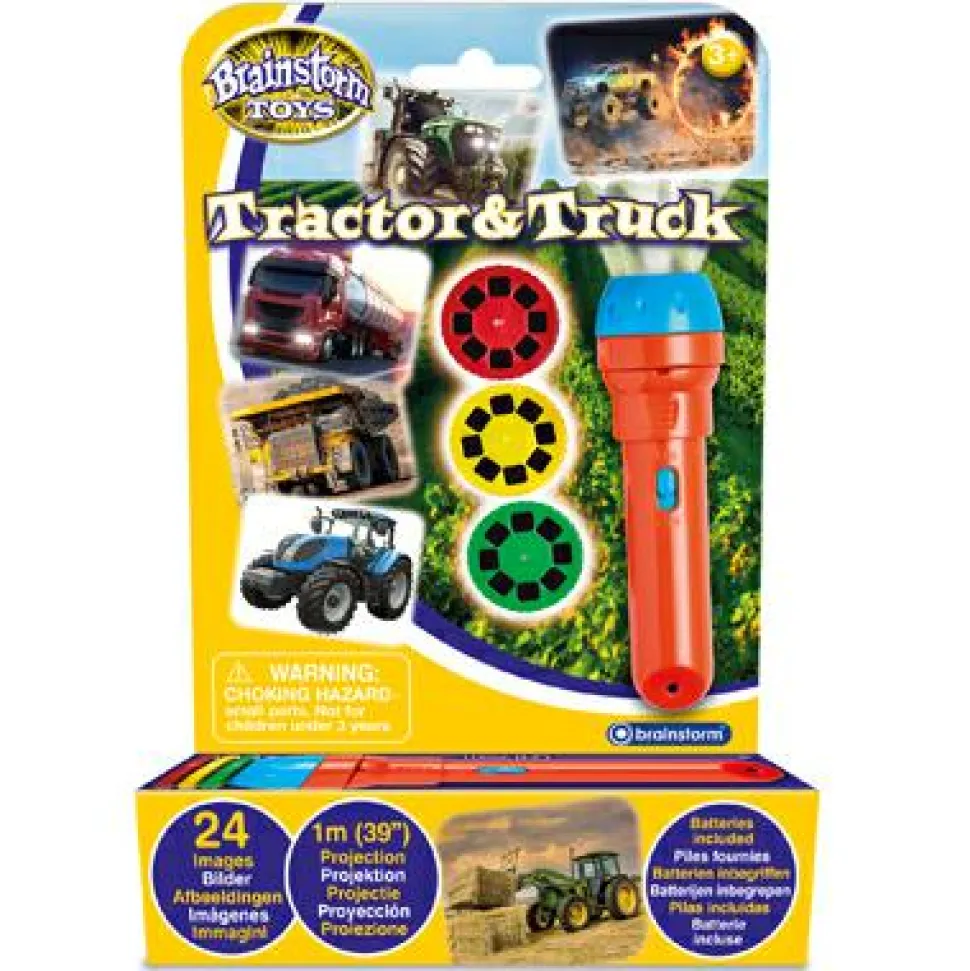 Lommelygte med dias - Traktorer & trucks
